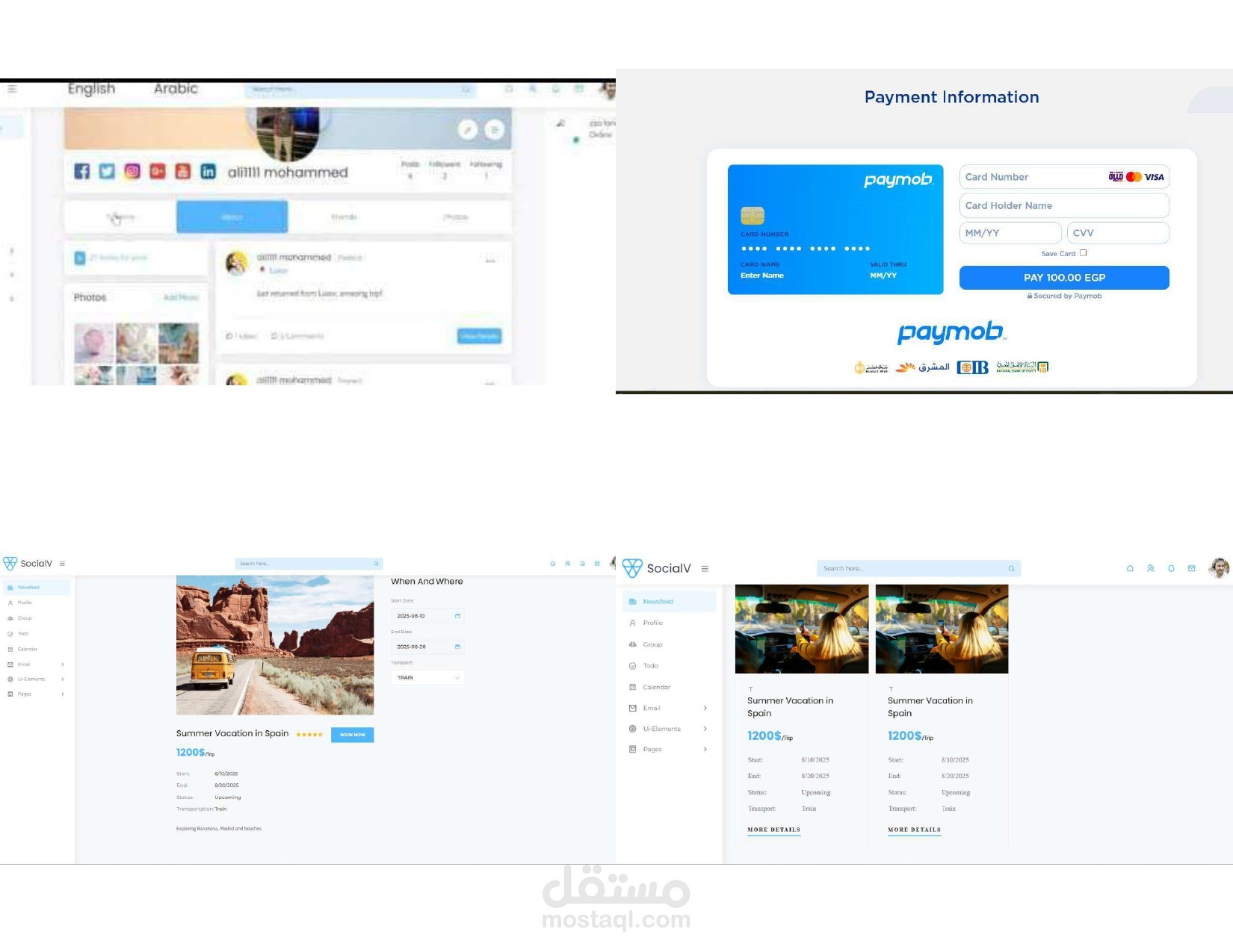 Social Travel – ASP.NET MVC Web Application