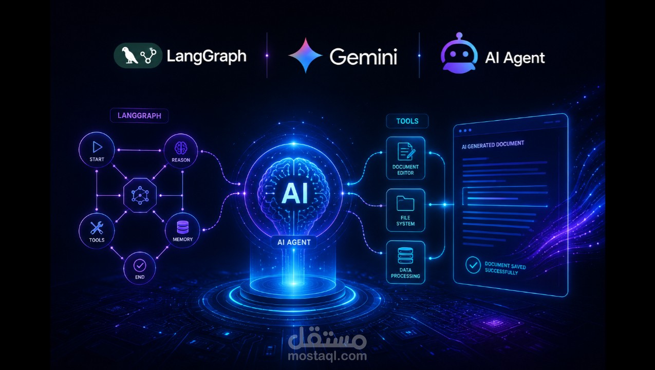 AI Document Drafting Agent using LangGraph, Gemini, FastAPI & Docker