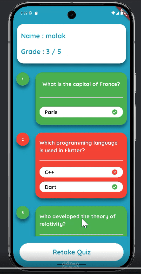 Quiz app
