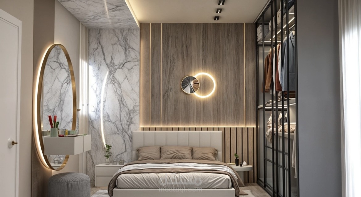 Interior bedroom design