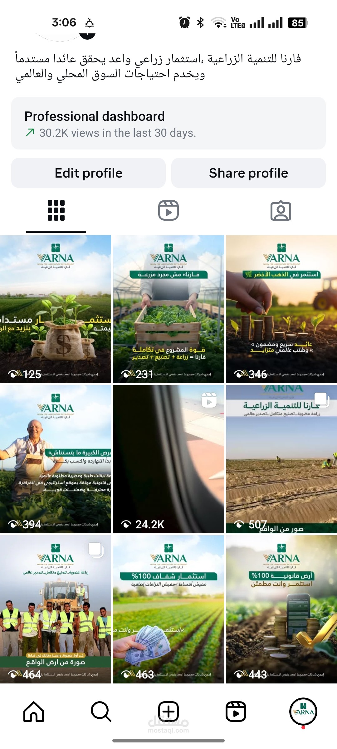 اعداد محتوي تسويقي احترافي