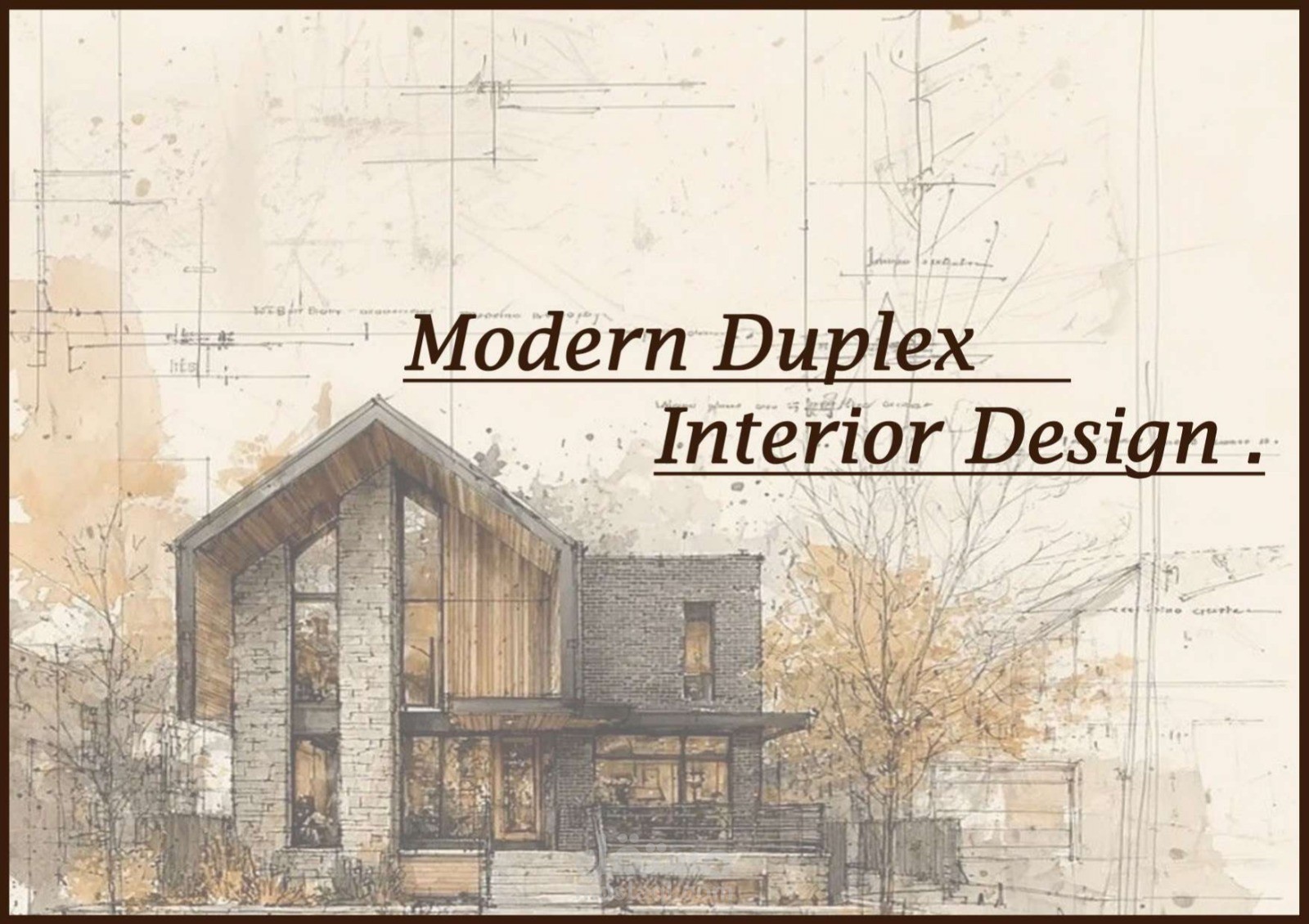 Luxury Duplex Design in a Modern Contemporary Style