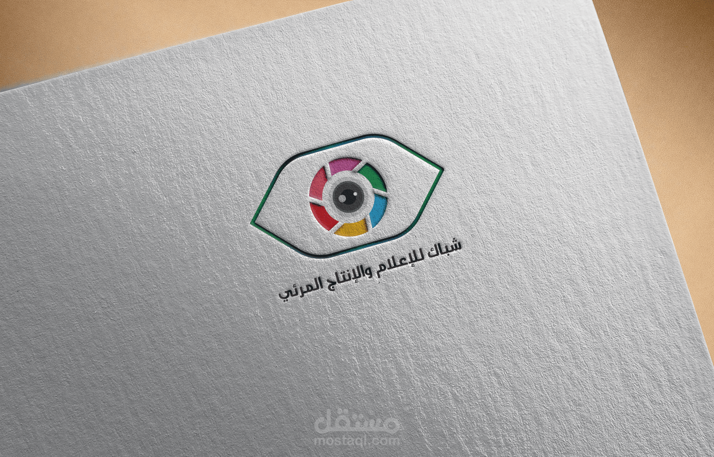شعار أخر لشركة شباك للإنتاج المرئي