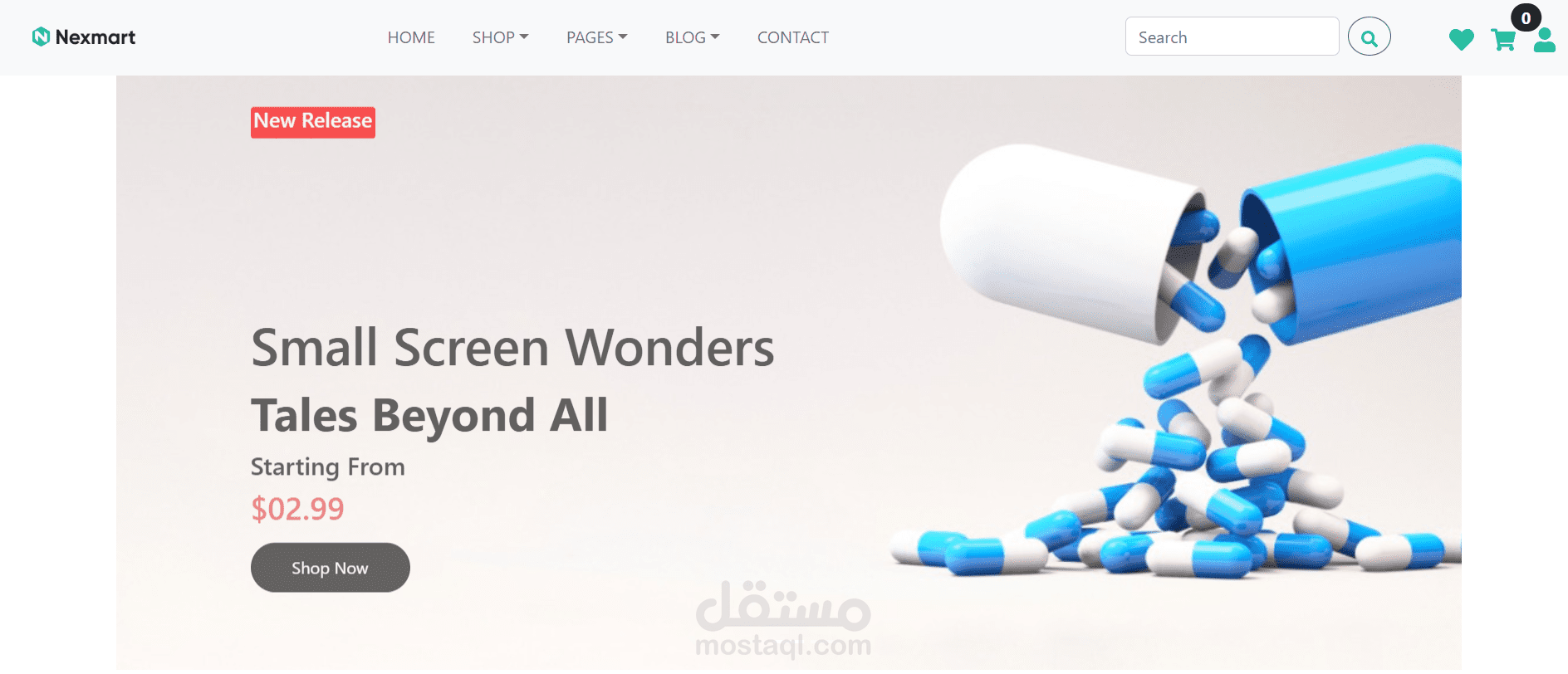 تطوير تطبيق ويب للتجارة الإلكترونية مع واجهة مستخدم تفاعلية