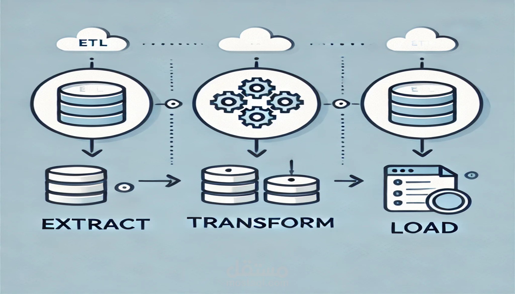 تنفيذ عمليات ETL وتحليل البيانات بلوحة Power BI احترافية