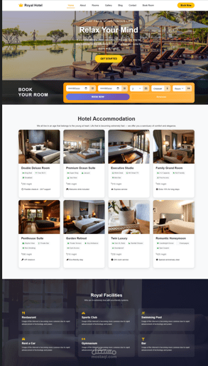 Royal Hotel Booking System