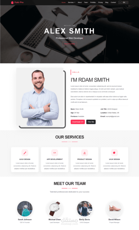 Personal Portfolio & Resume Website