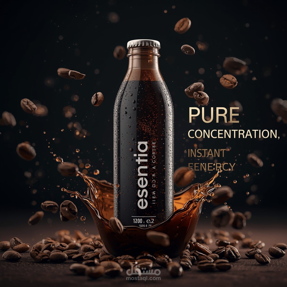 ESSENTIA | Cinematic Cold Brew Coffee Ad Campaign