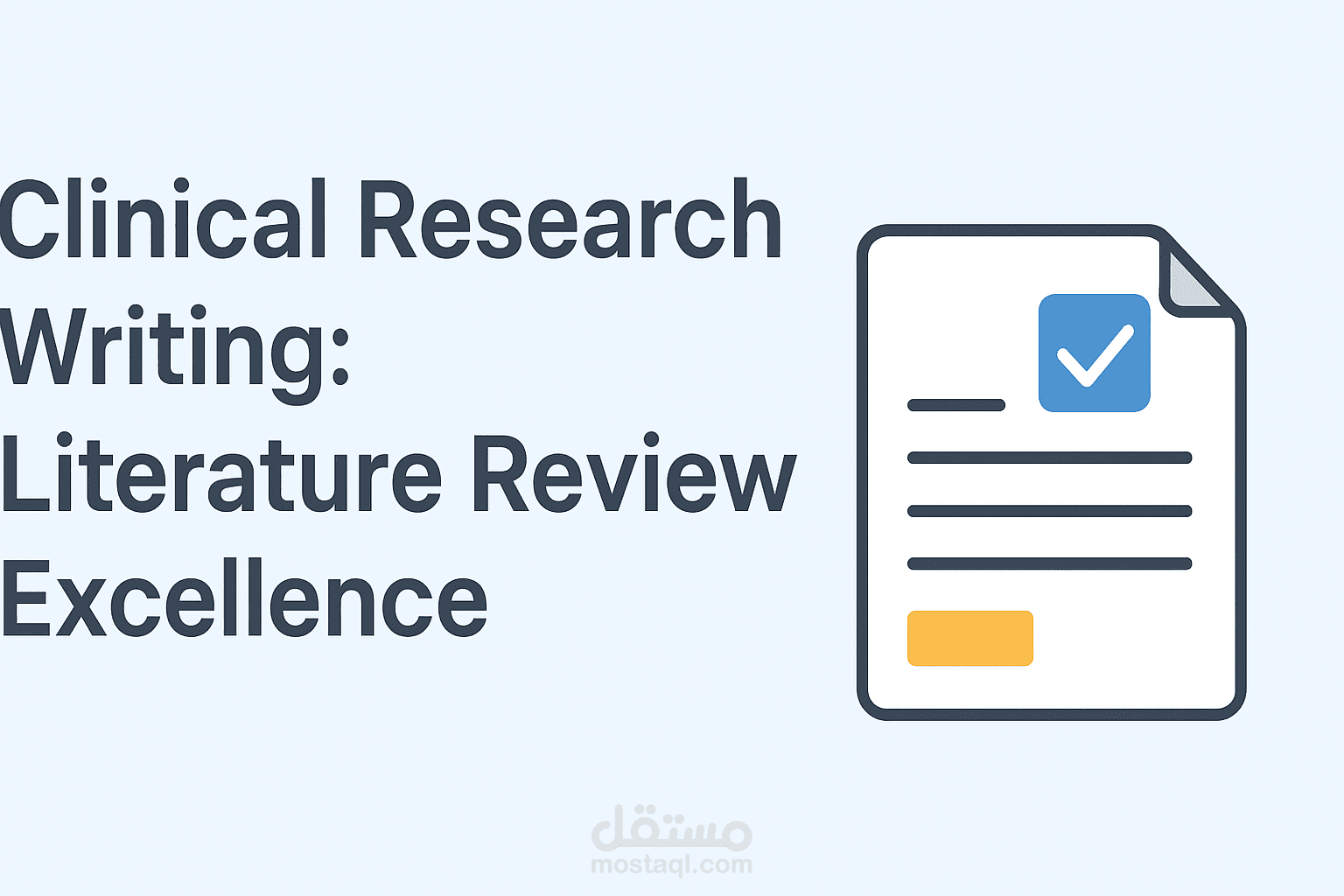 Clinical Research Writing & Literature Review Excellence