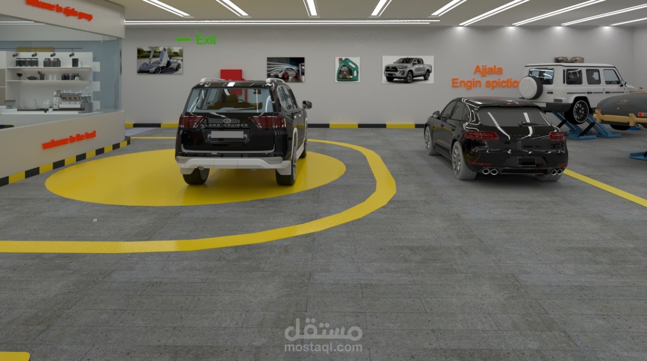 تصميم محل فى العراق