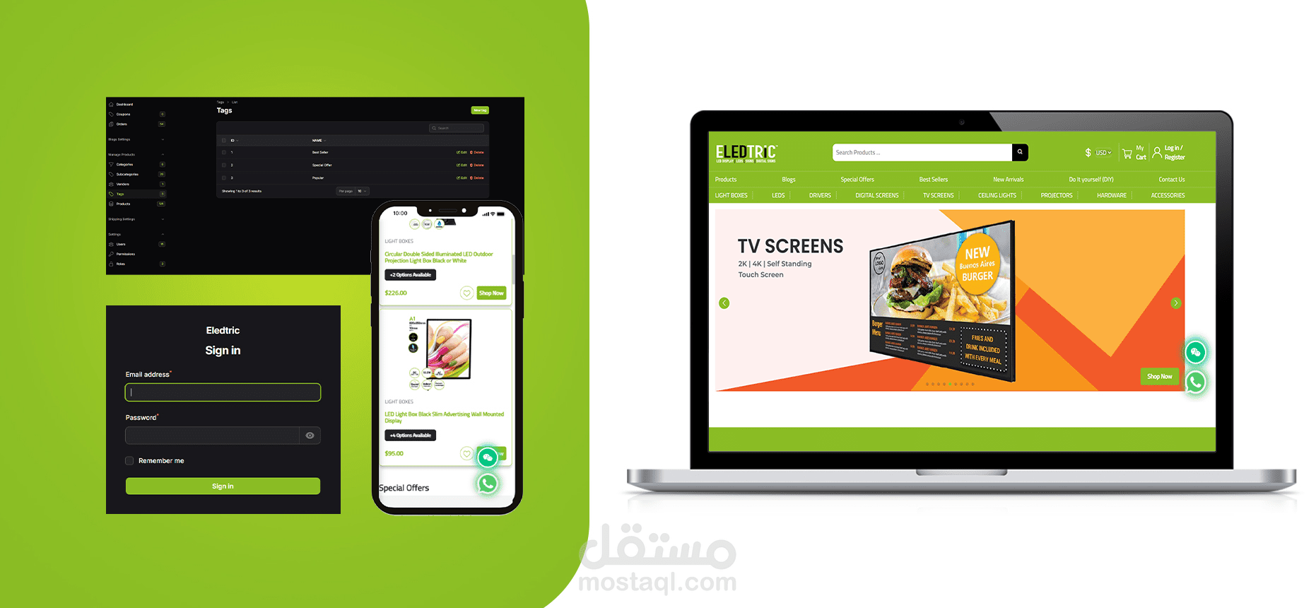 Eledtric — B2B E-Commerce Platform