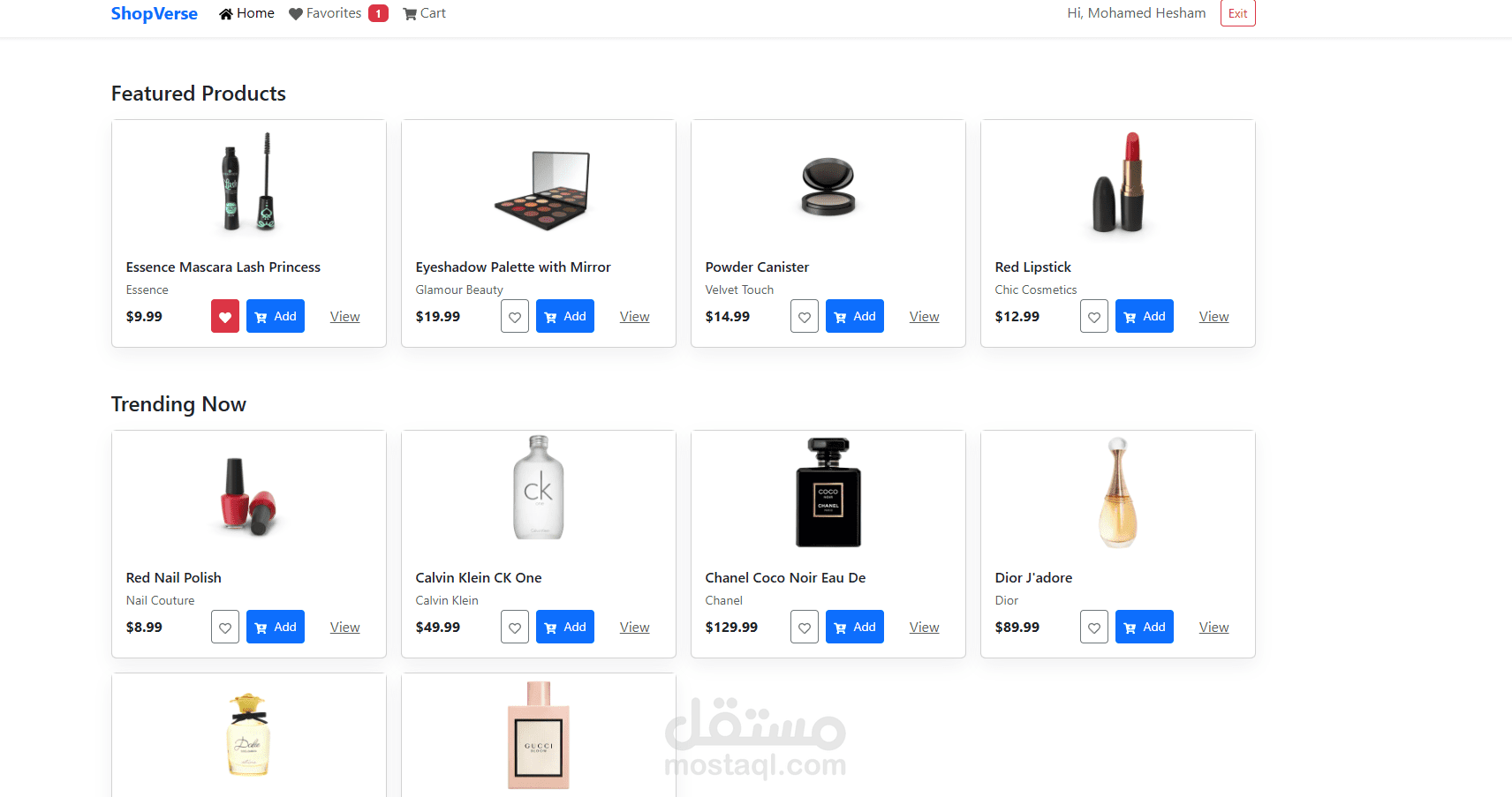 E-Commerce ShopVerse