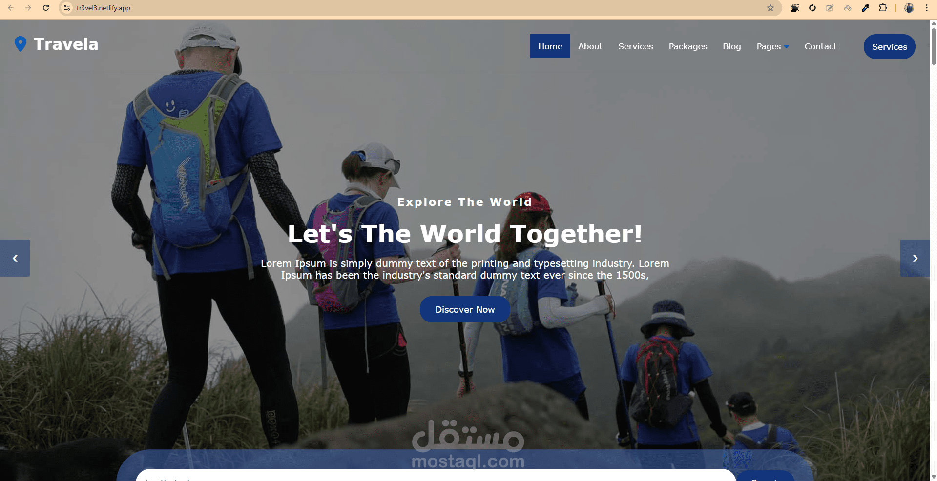 Travela | موقع سياحي لحجز الرحلات والاستكشاف