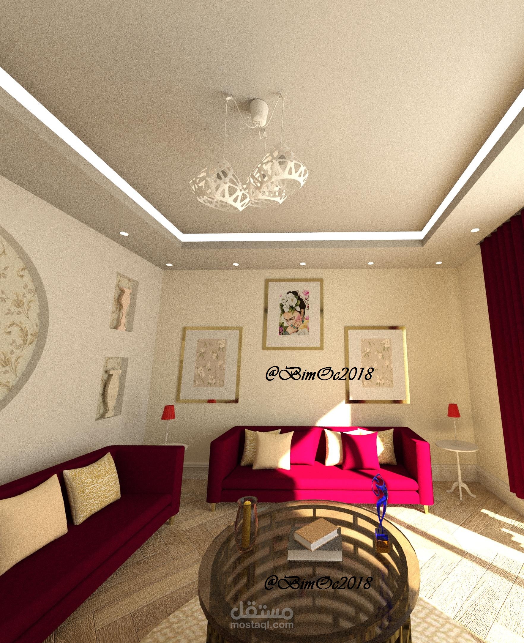 تصميم مجلس نساء