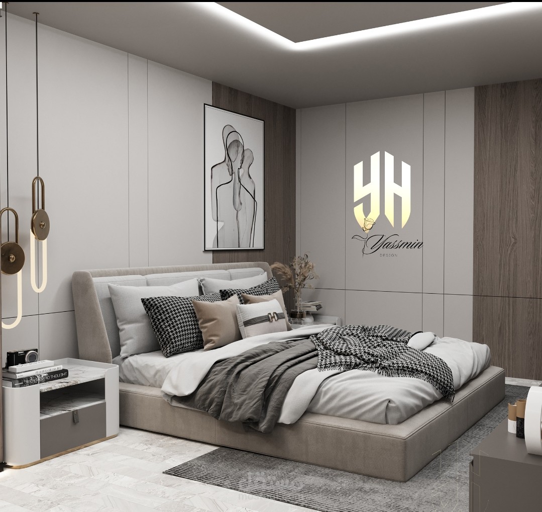 Modern bed room