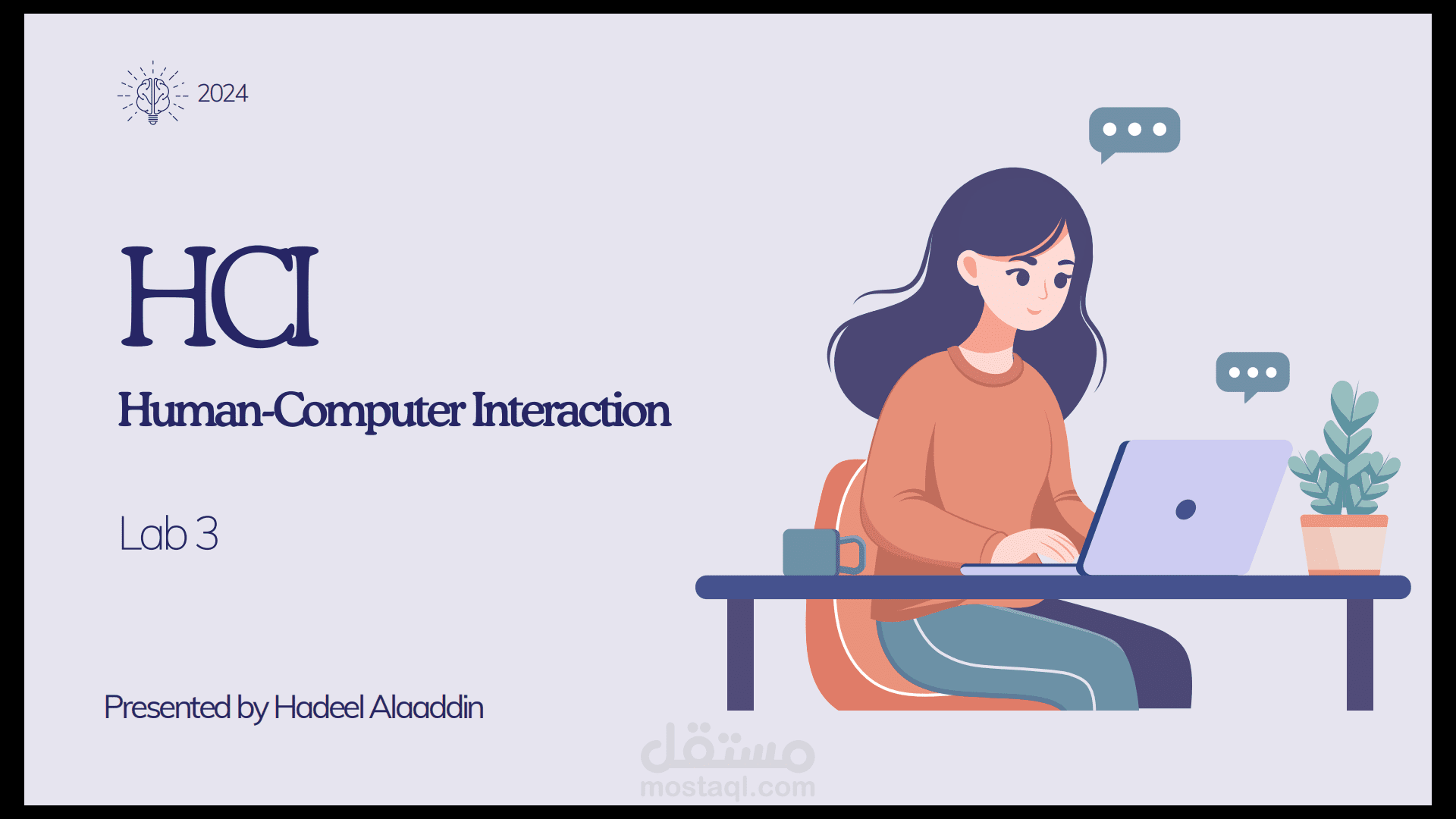 عرض تقديمي (Presentation) عن أنواع الخطوط وتأثيرها