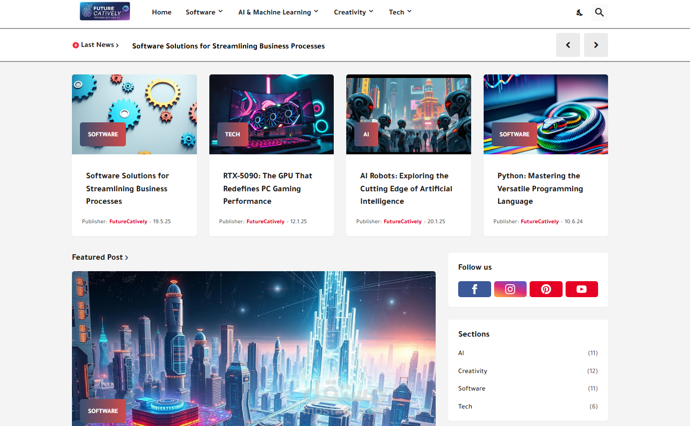 مدونة Future Catively | Technology With AI