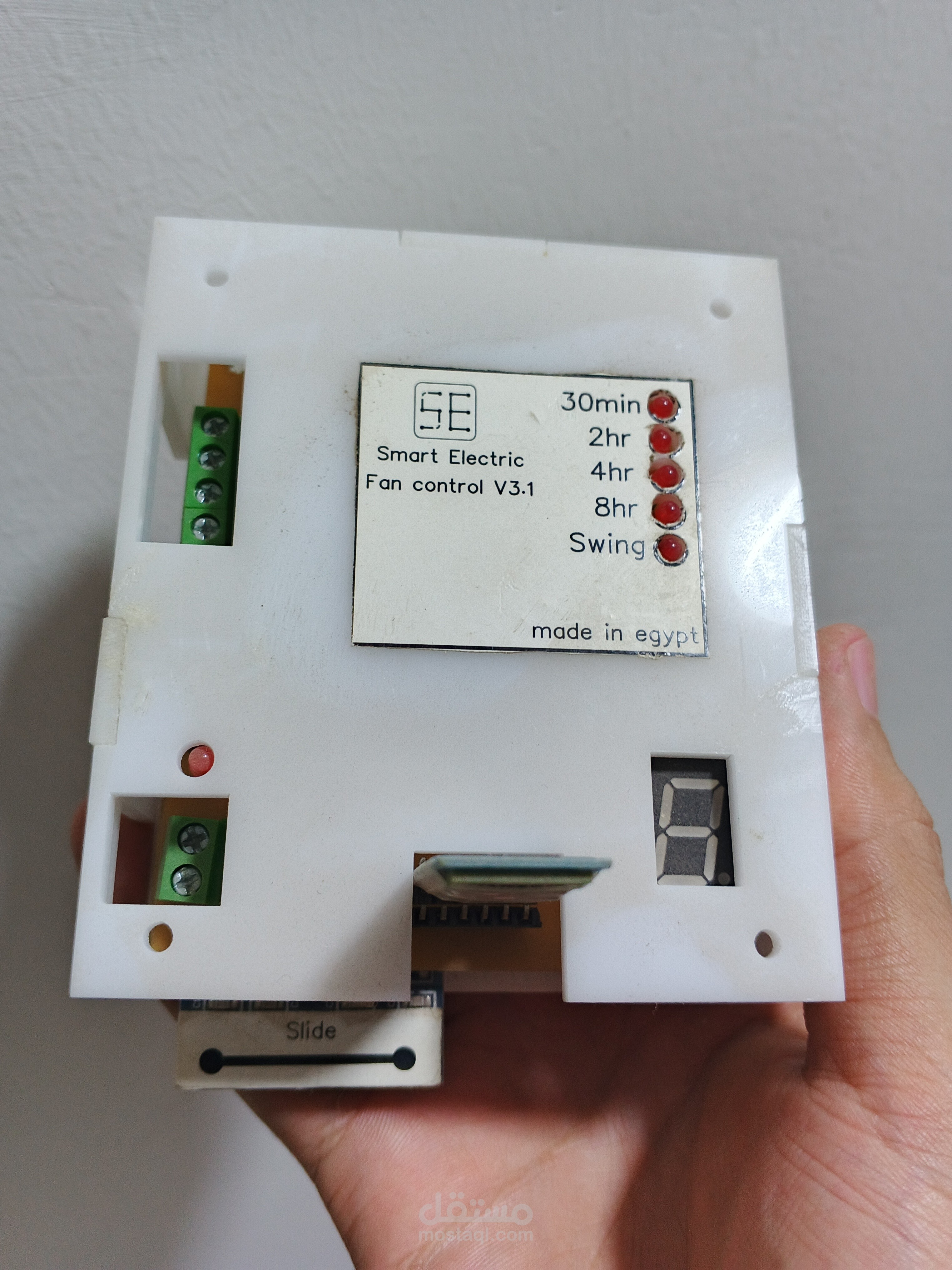 controling a fan by an android application