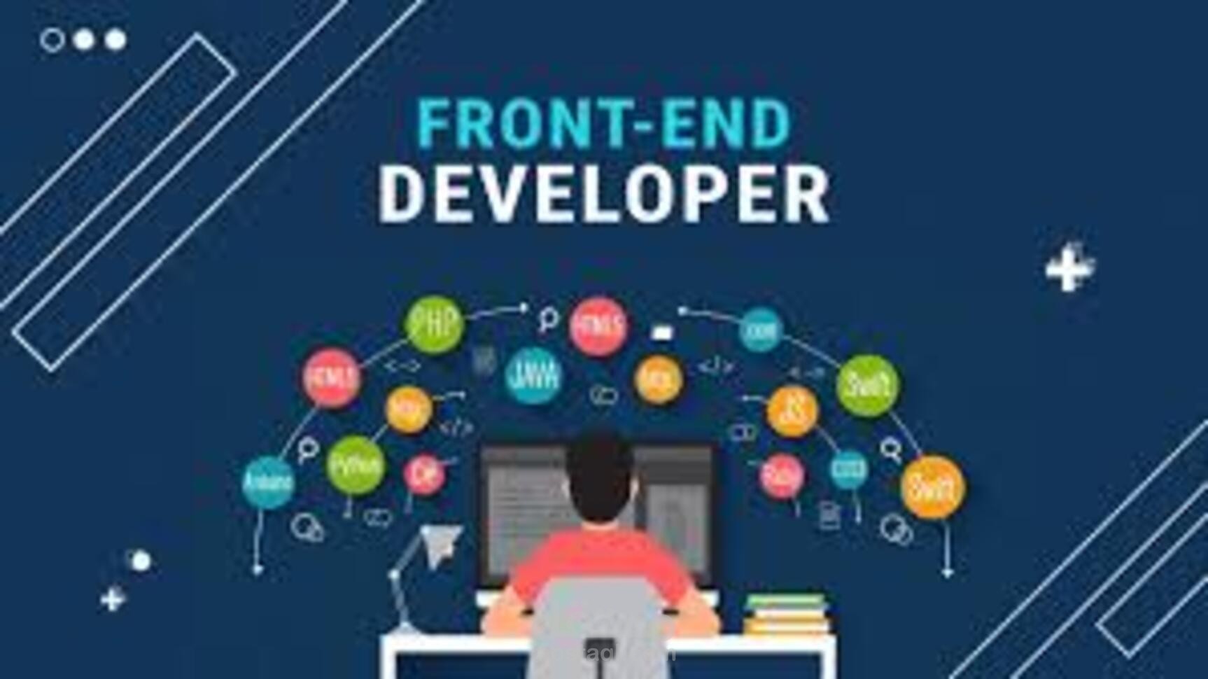 تصميم موقع الكتروني frontend developer