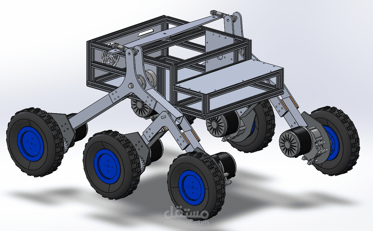 UGVC Rover Mechanical Design & Assembly (3rd Place Winner)