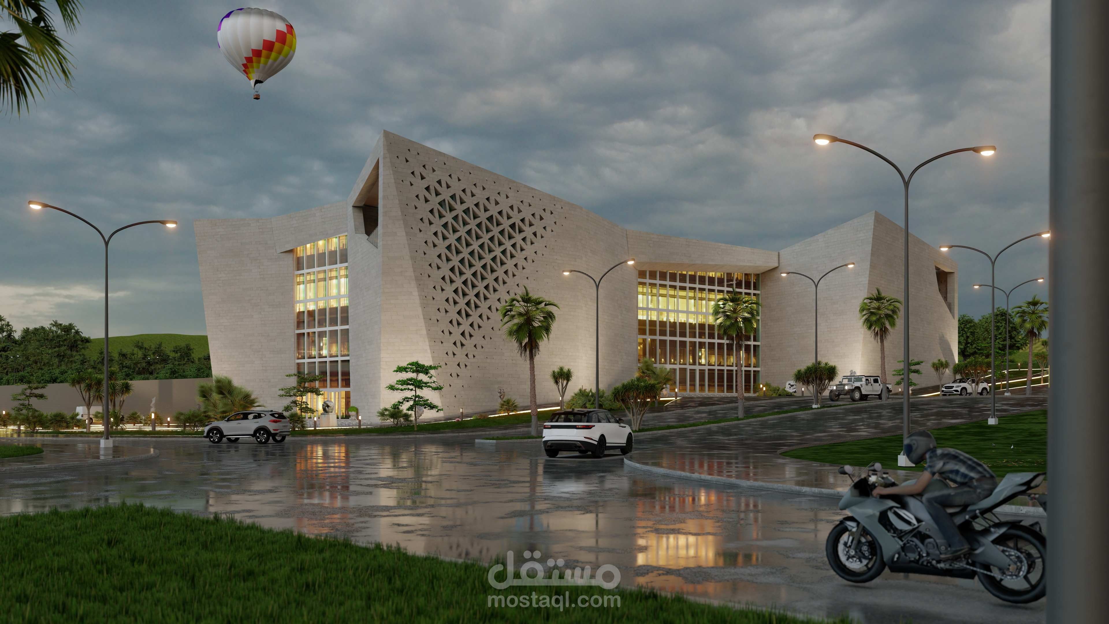 تصميم و إظهار متحف للعلوم الطبيعية