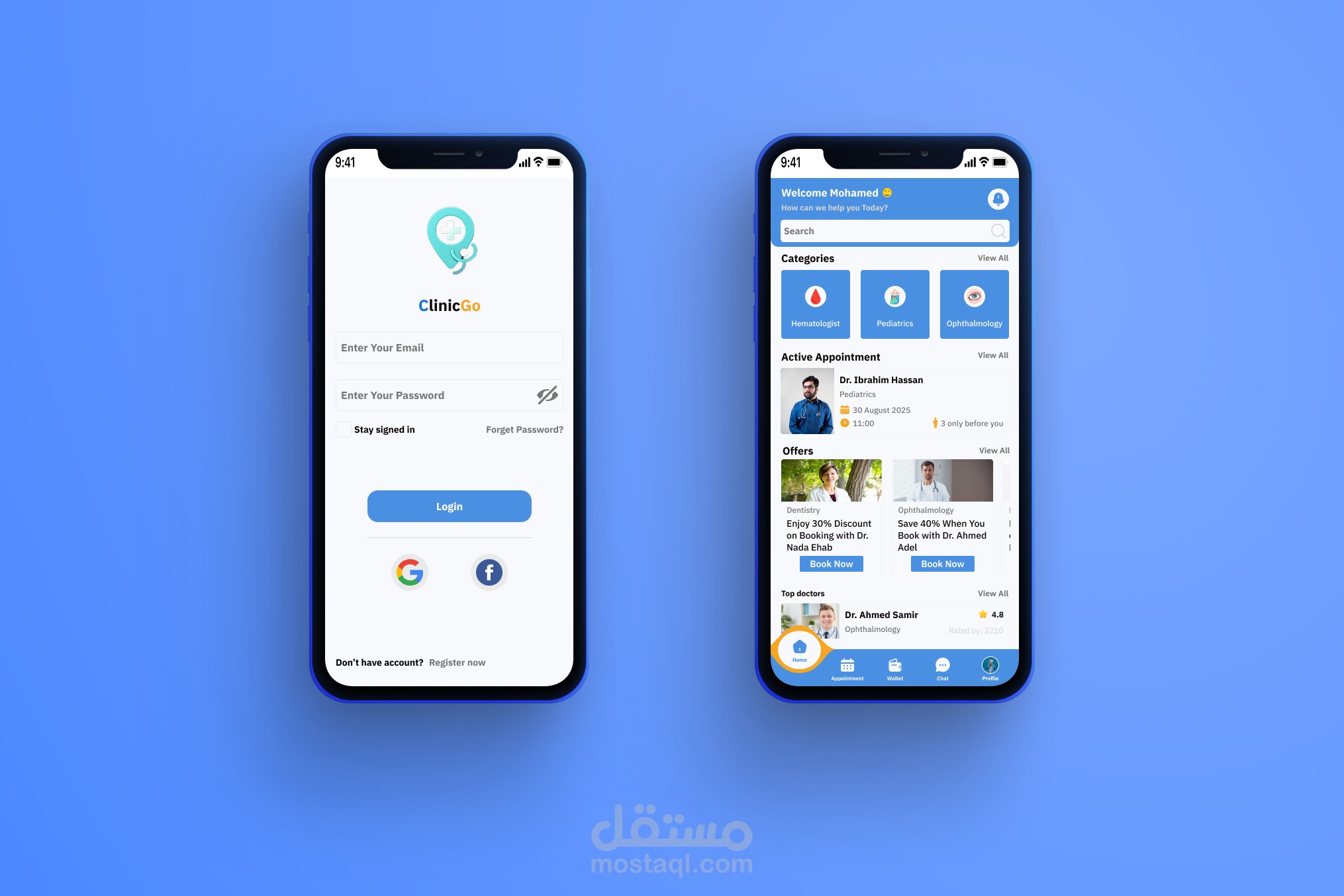 ClinicGO- Private Clinic App