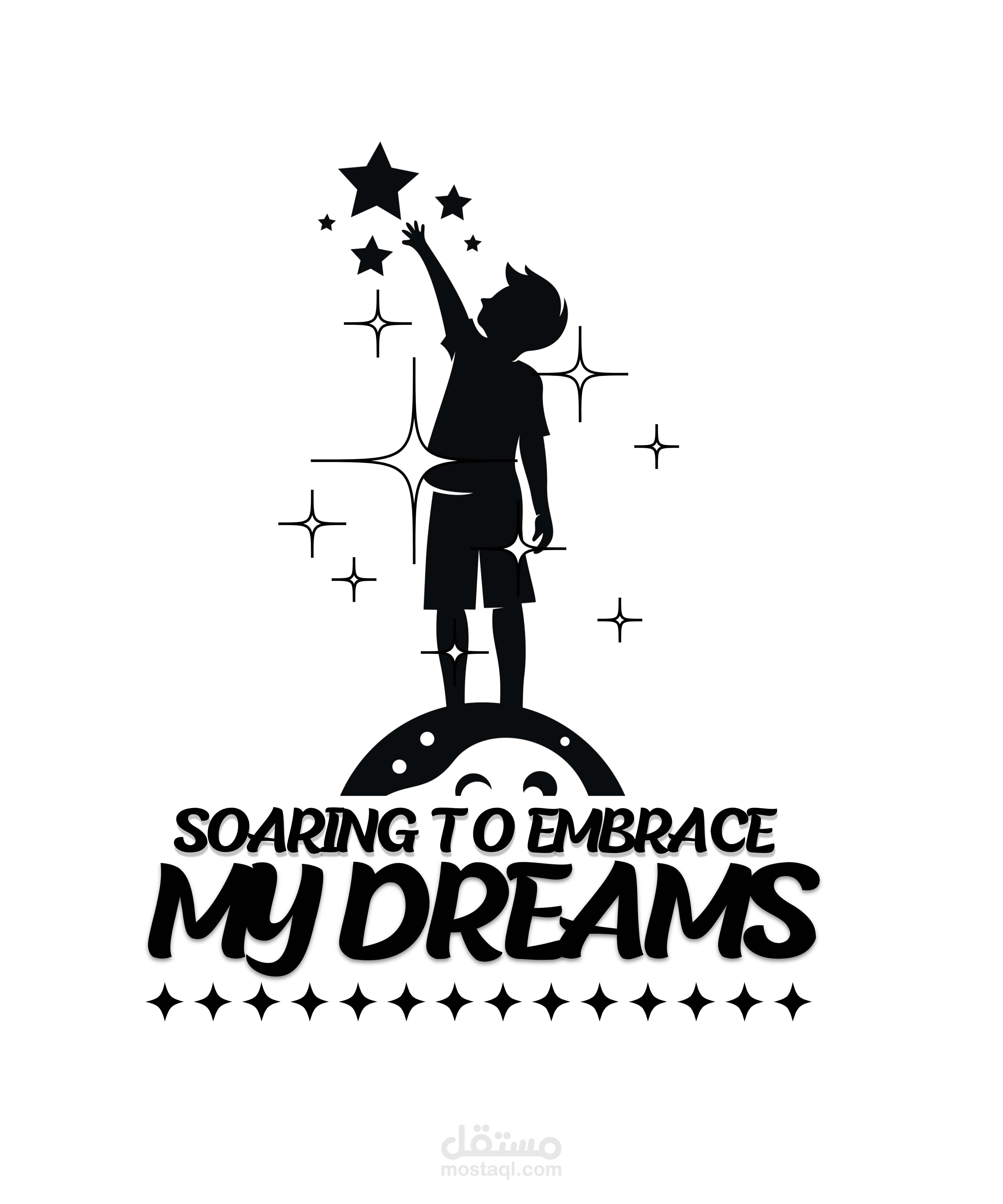 Motivational quote design