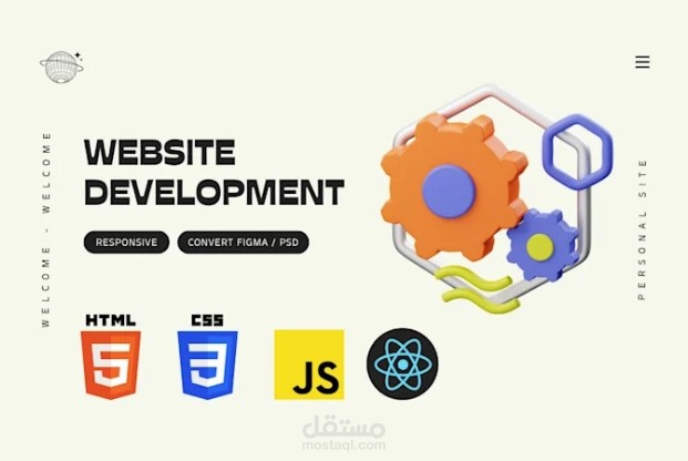 بناء الواجهة الأمامية (Frontend) المتجاوبة لتطبيق "Rakeez Finance" باستخدام React.js.