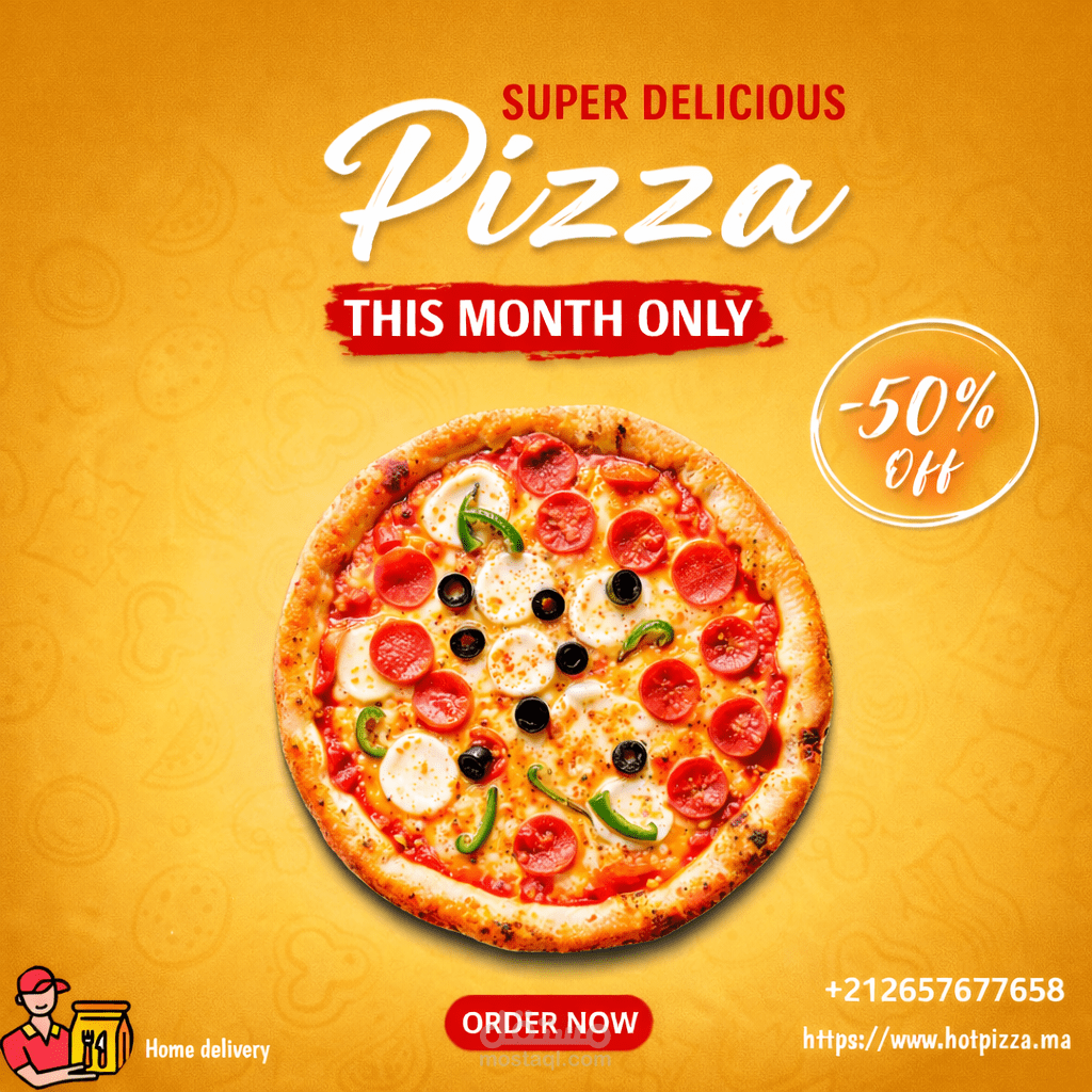 تصميم بوستات إعلانية احترافية لسوشيال ميديا