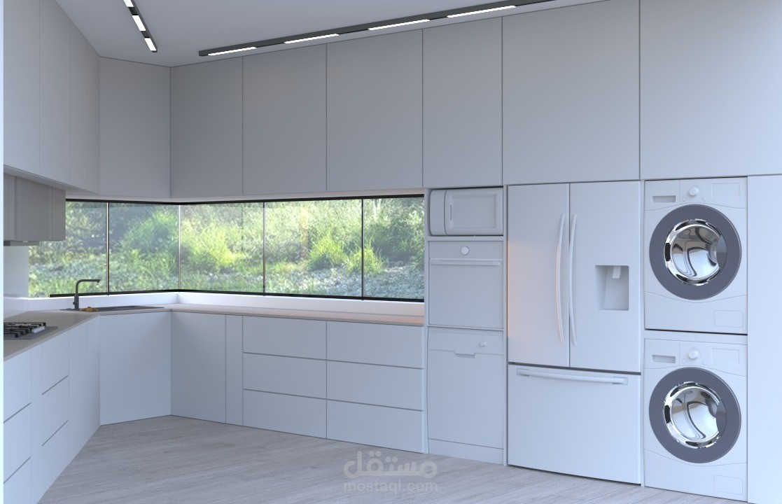 External dirty kitchen