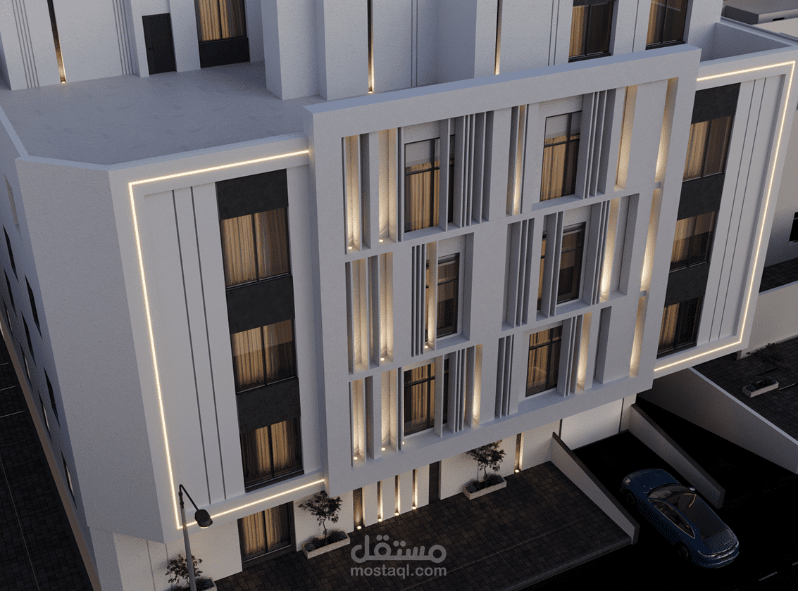 تصميم واجهات (façade design )
