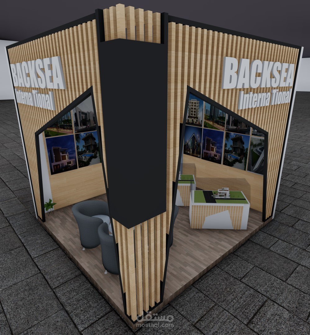 تصميم booth
