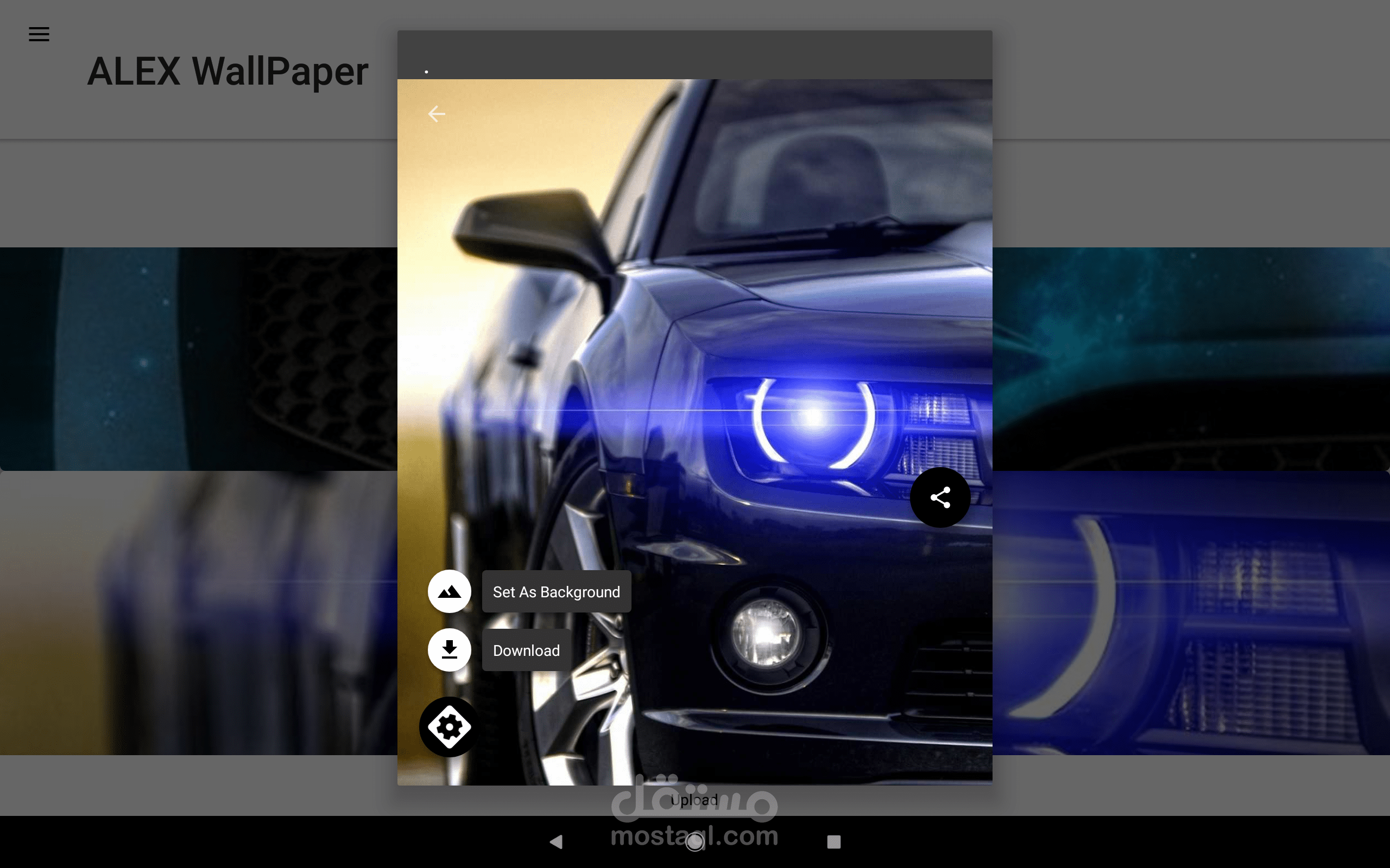 تطبيق عارض صور خلفيات جوال + تابلت