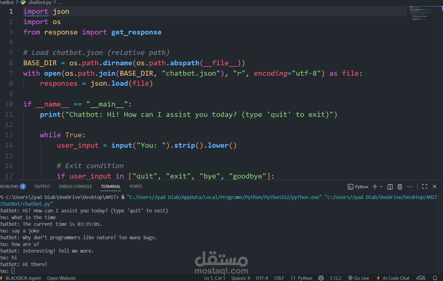 Basic chatbot