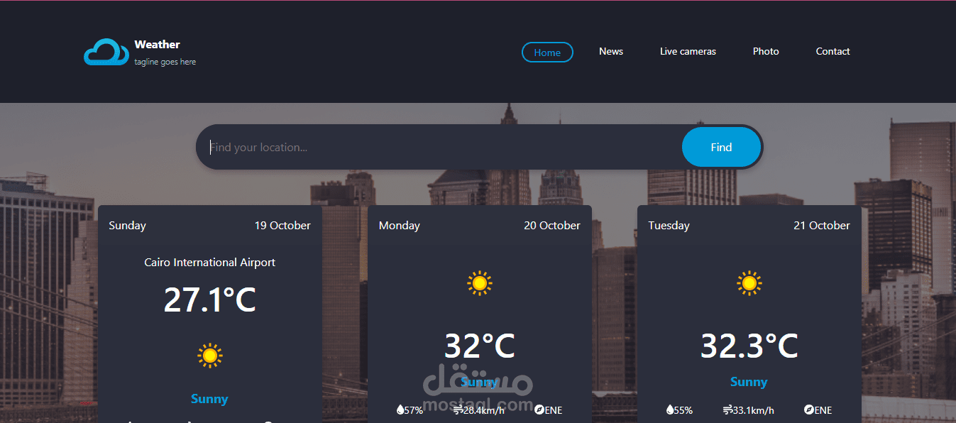 Weather — Search and view local forecasts