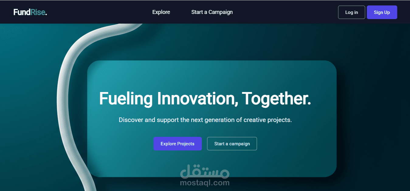 crowdfunding-platform (HTML, JS, JSON-Server, Auth)
