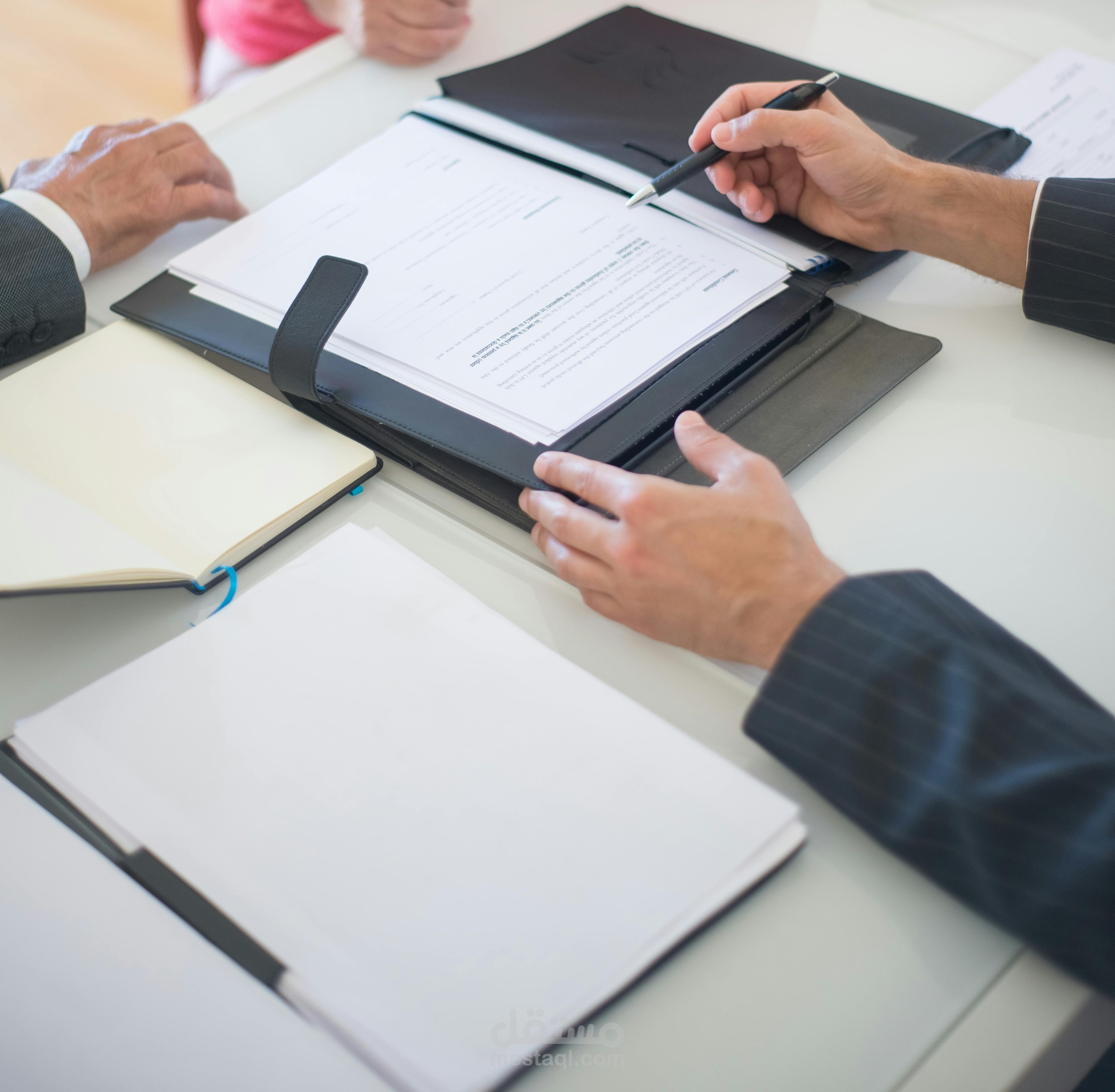 portfolio بورتفيليو عصري وانيق متوافق مع جميع الاجهزه