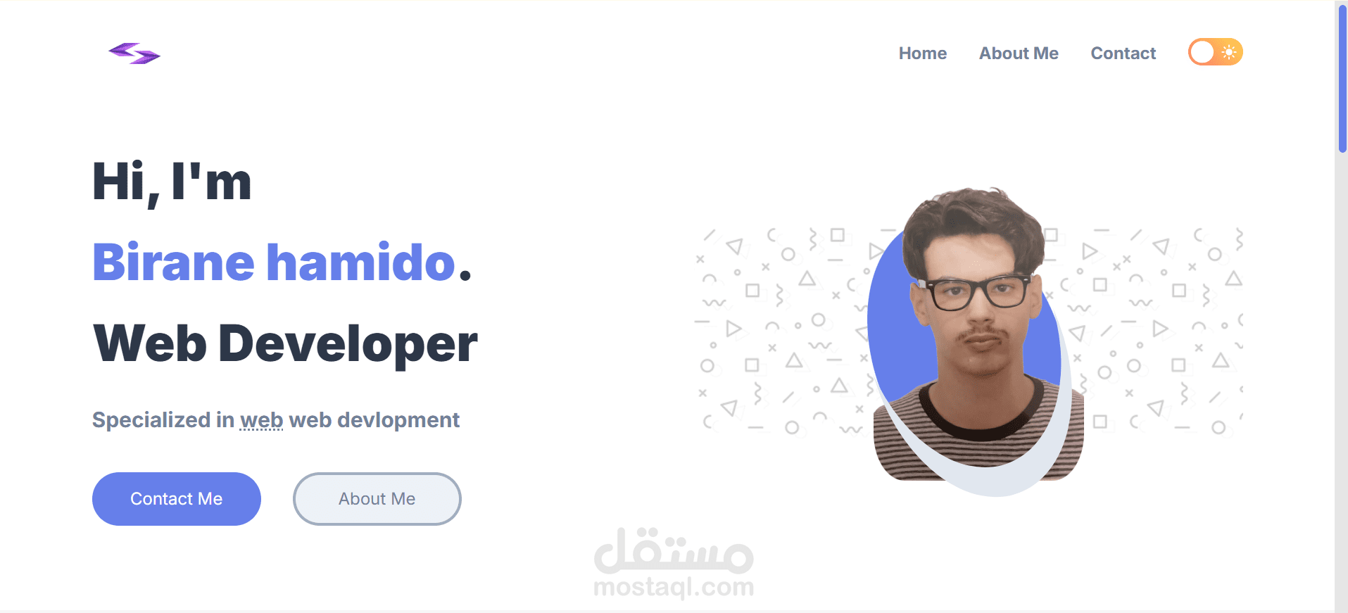 هذا الموقع خاص باعمالي و هو قيد تطوير