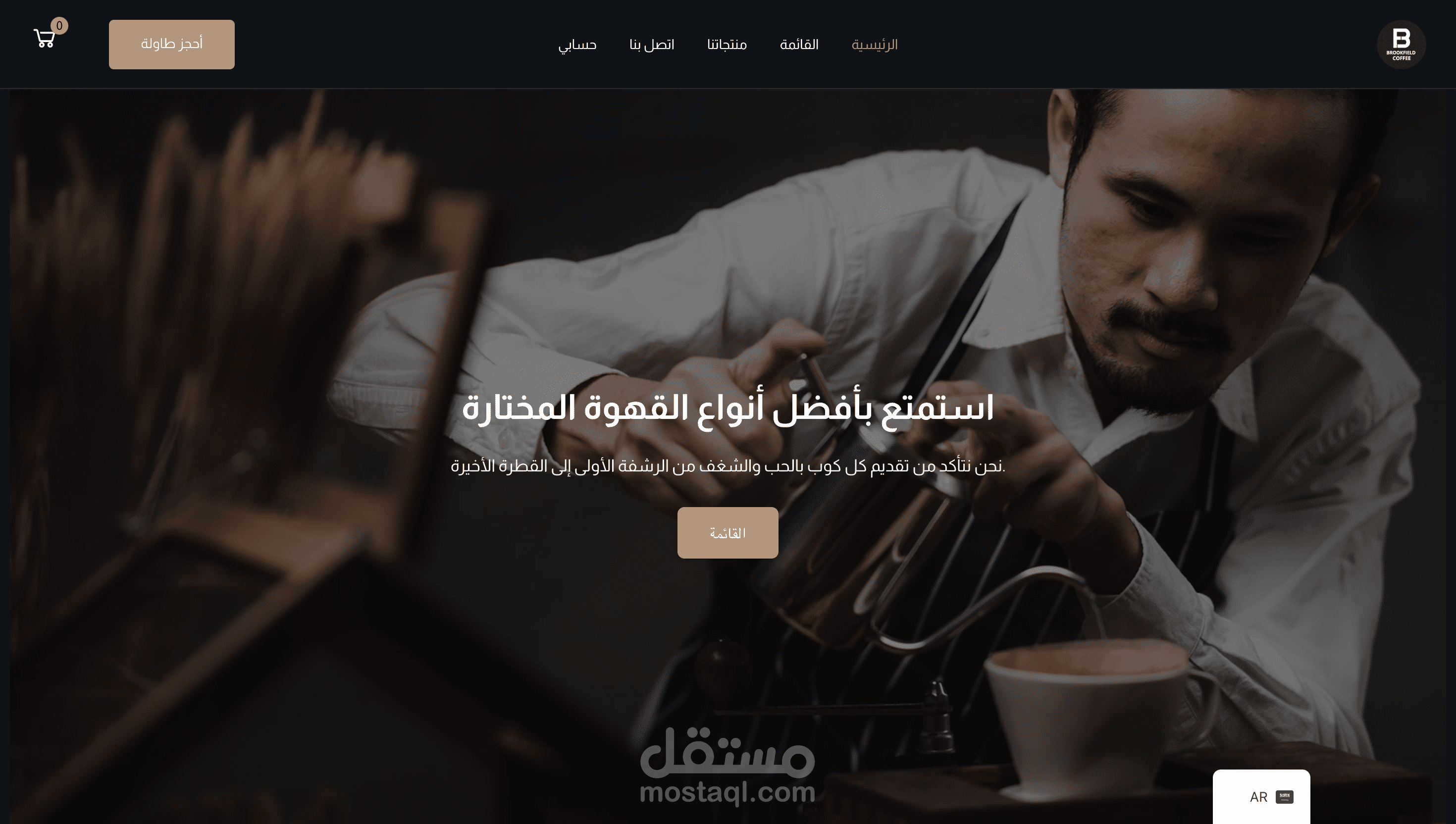 موقع كافيه علي ووردبريس