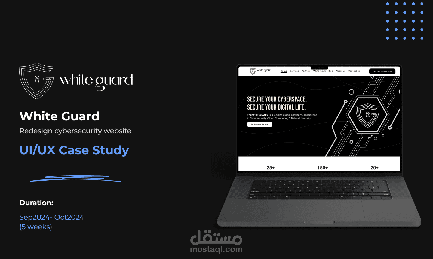 White Guard (Redesign cybersecurity website )