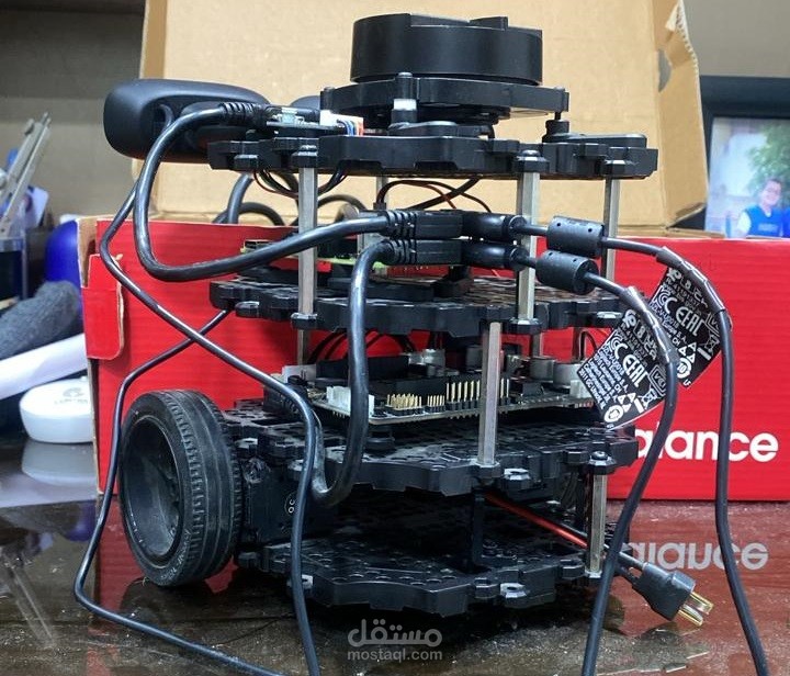 Autonomous Navigation & Visual-LiDAR SLAM System using ROS2