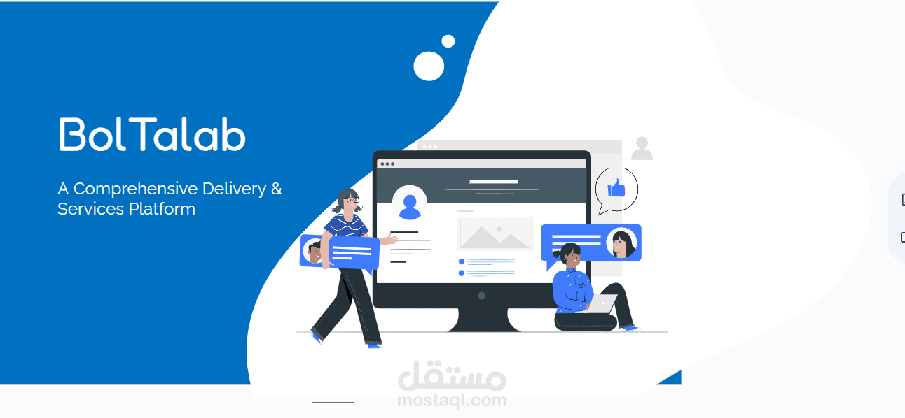 BolTalab – Full-stack delivery management system