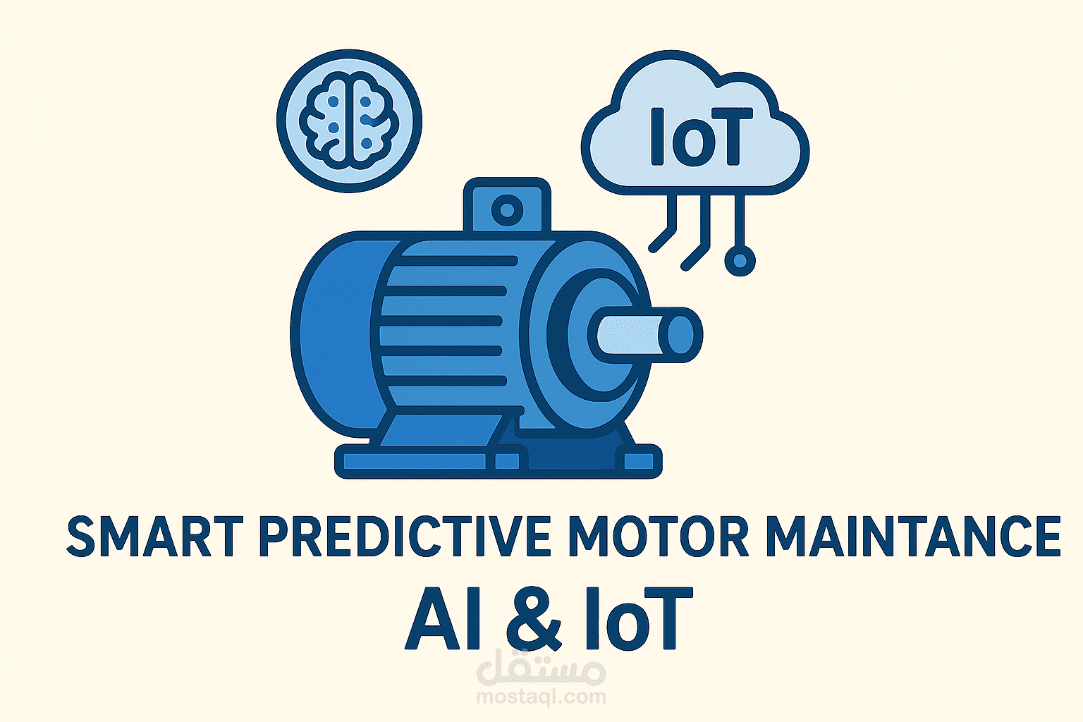 نظام مراقبة ذكي للتنبؤ بحالة المحركات باستخدام تحليلات البيانات والصيانة التنبؤية