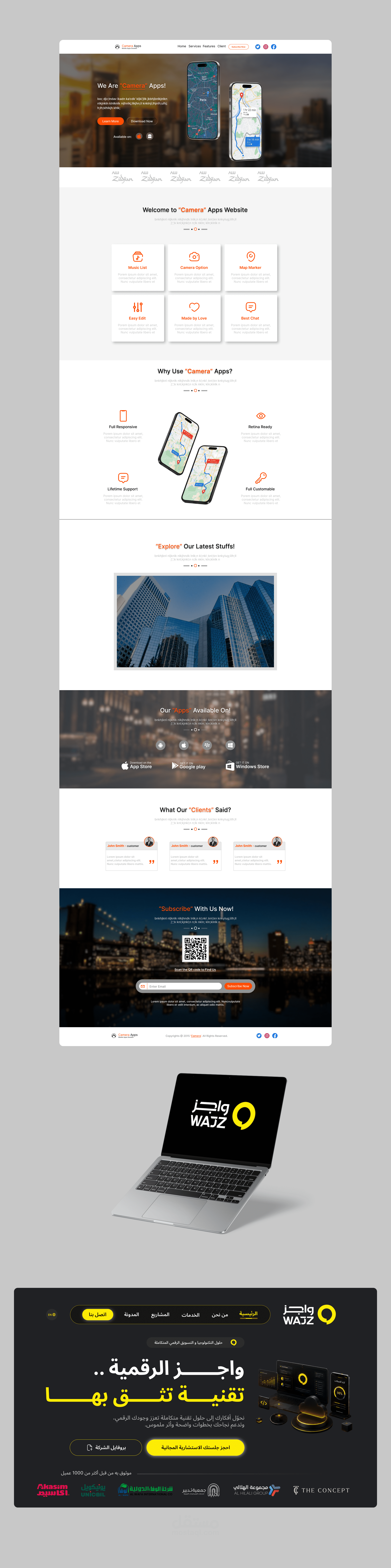 Responsive Website UI/UX Design | Landing Pages & Corporate Websites