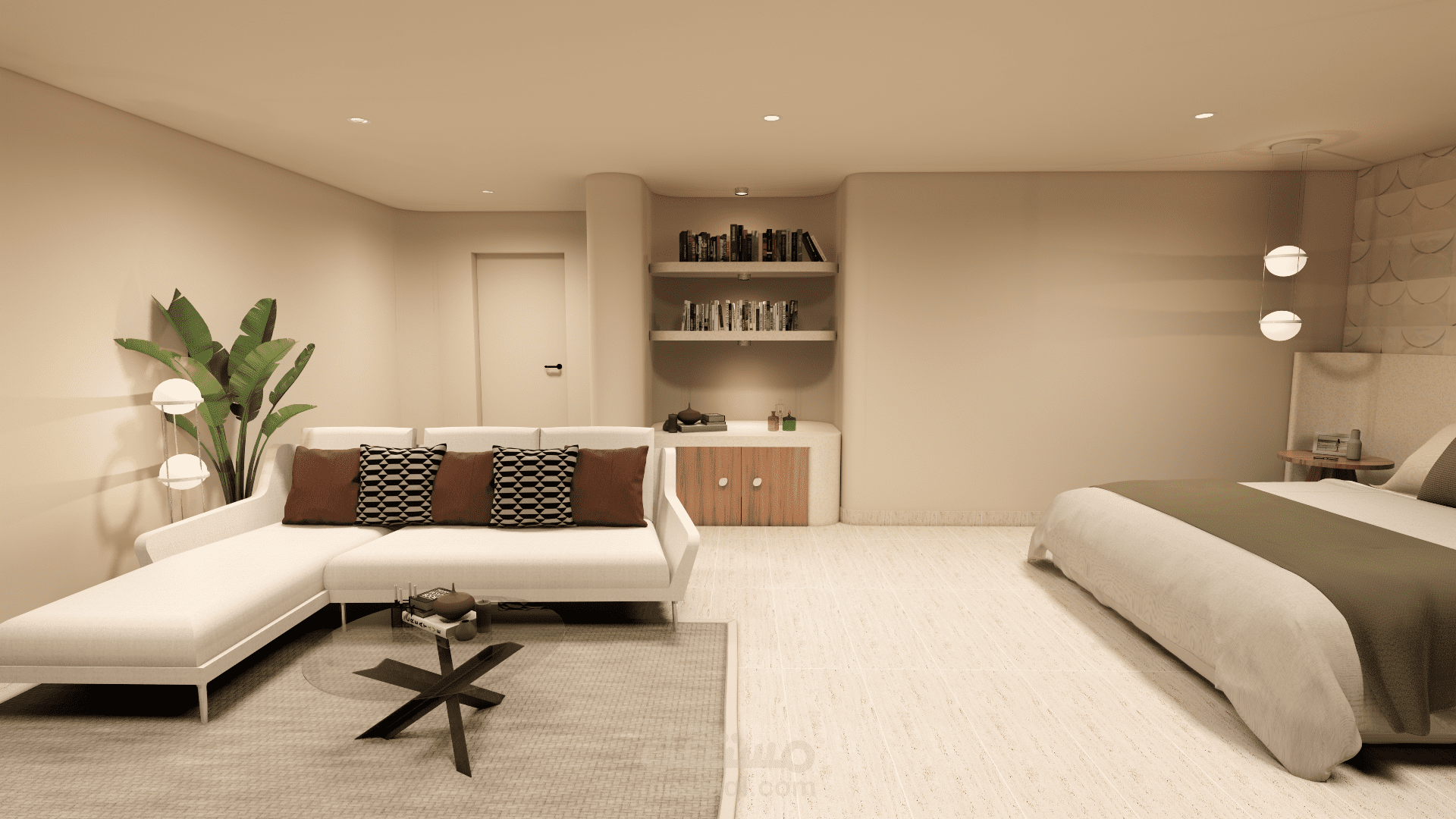 Master Bedroom – Japandi Concept