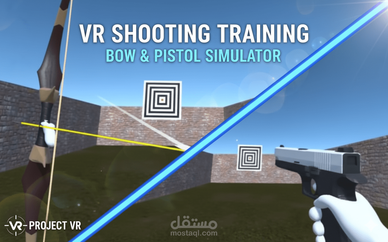 VR training shooter