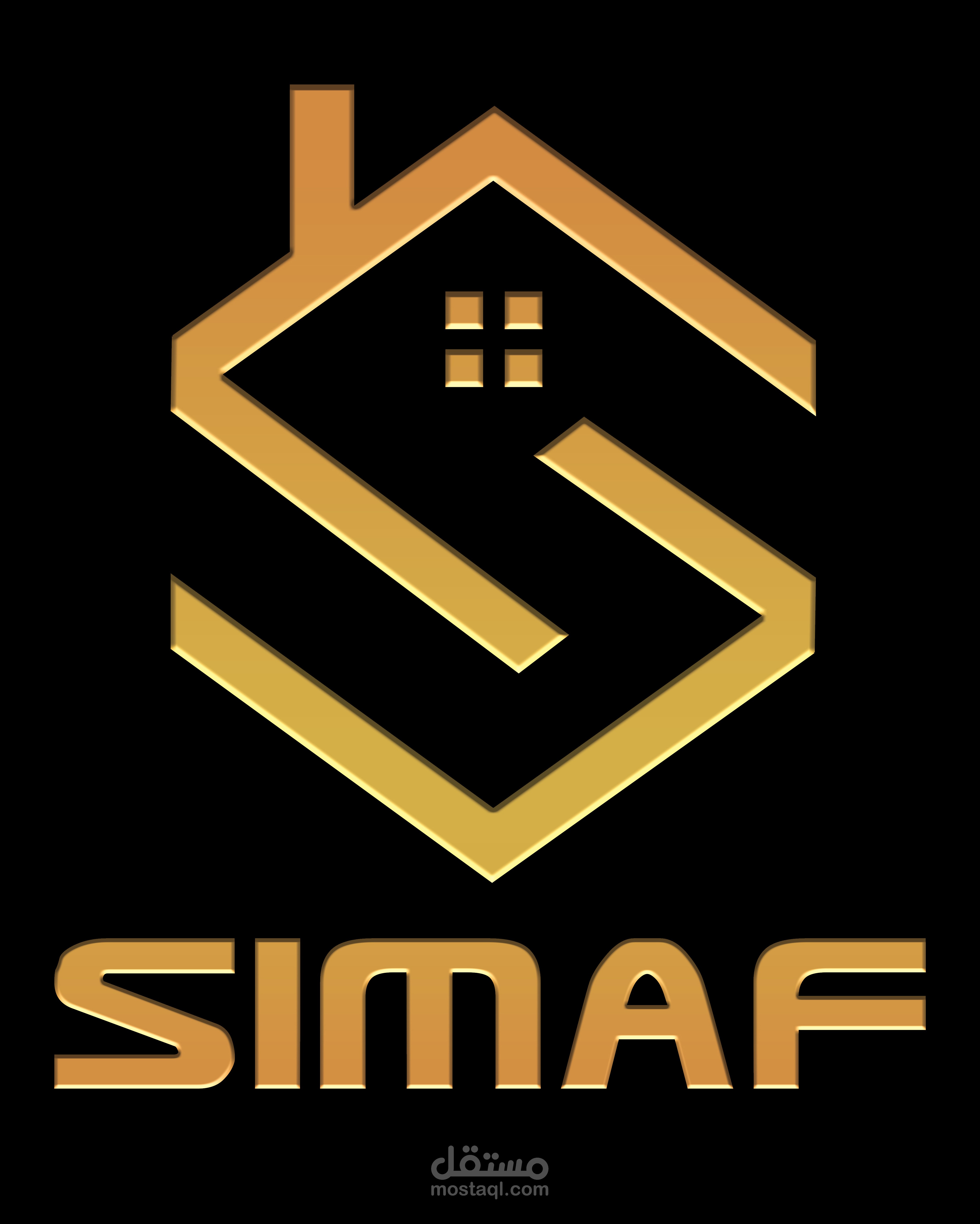 الهوية البصرية وتصميمات السوشيال ميديا لشركة سيماف للتجارة والمقاولات – قطر