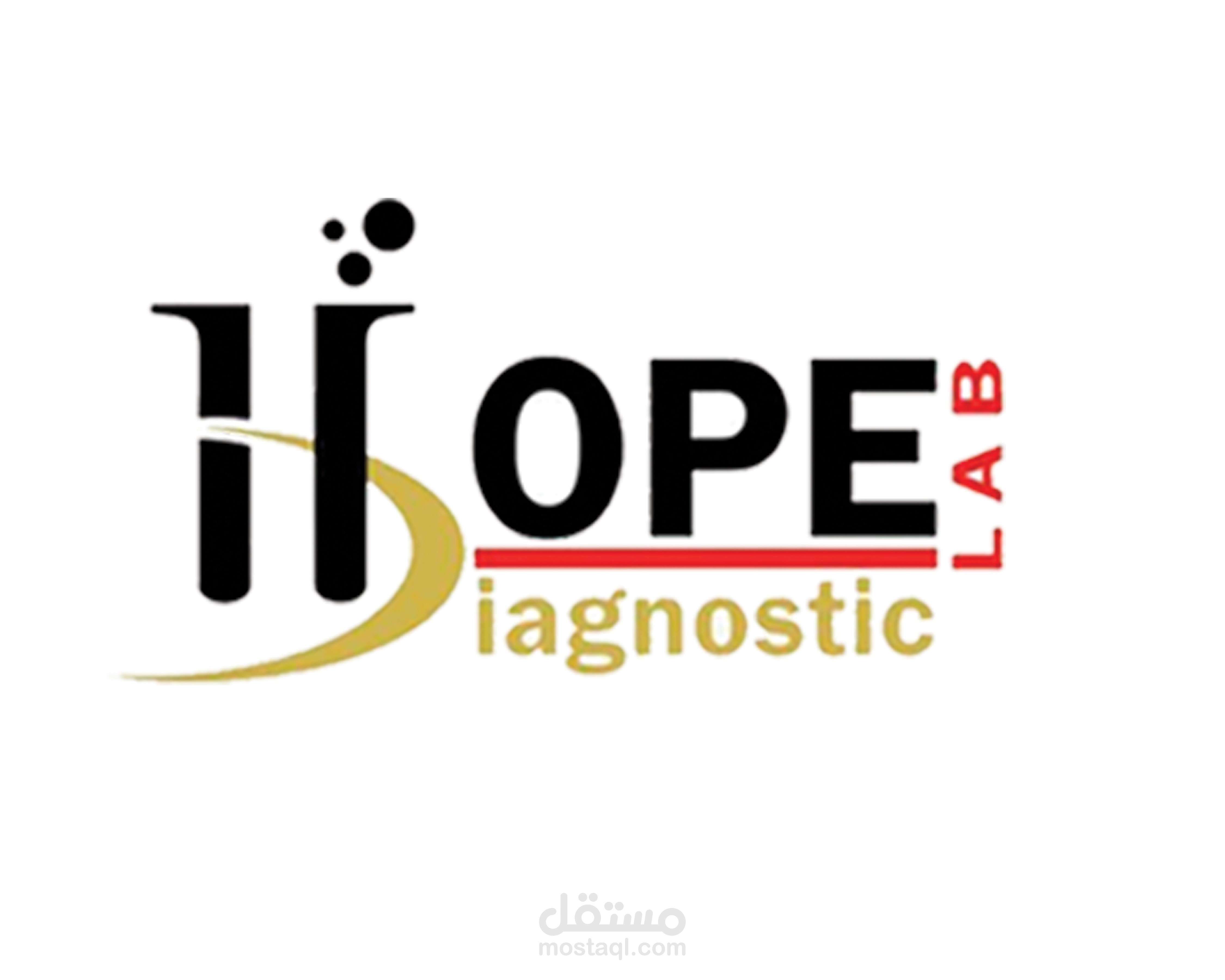 الهوية البصرية وتصميمات السوشيال ميديا لمعمل التحاليل – HOPE Diagnostic Lab