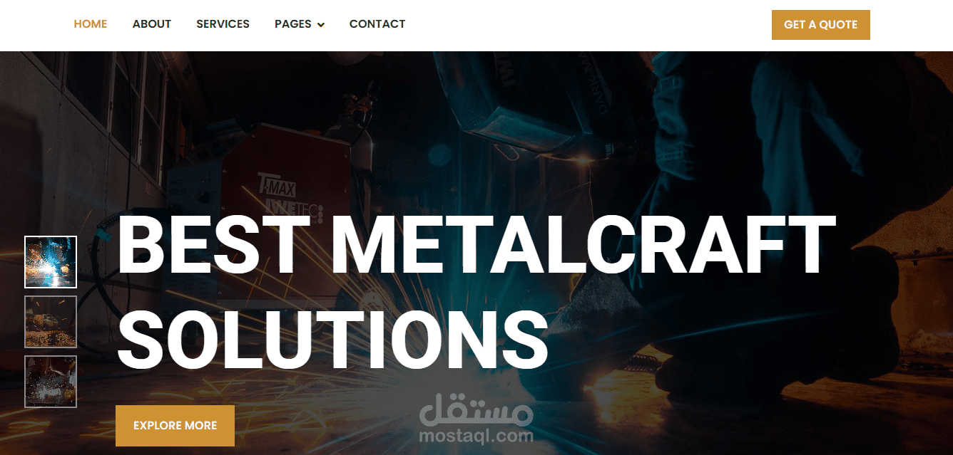 تصميم صفحة ويب تفاعلية باستخدام HTML, CSS & JavaScript – تجربة مستخدم ديناميكية