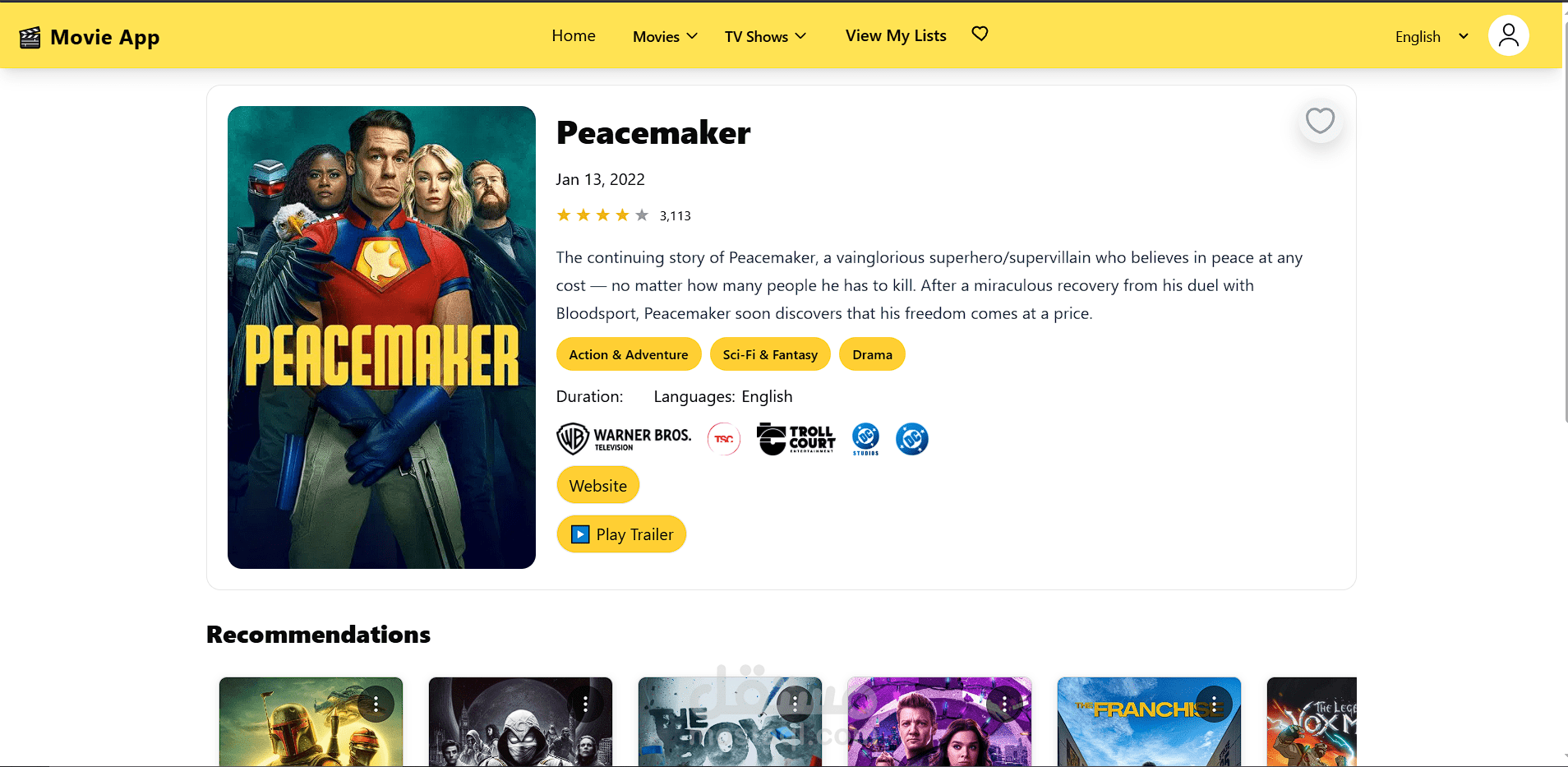 Movie App